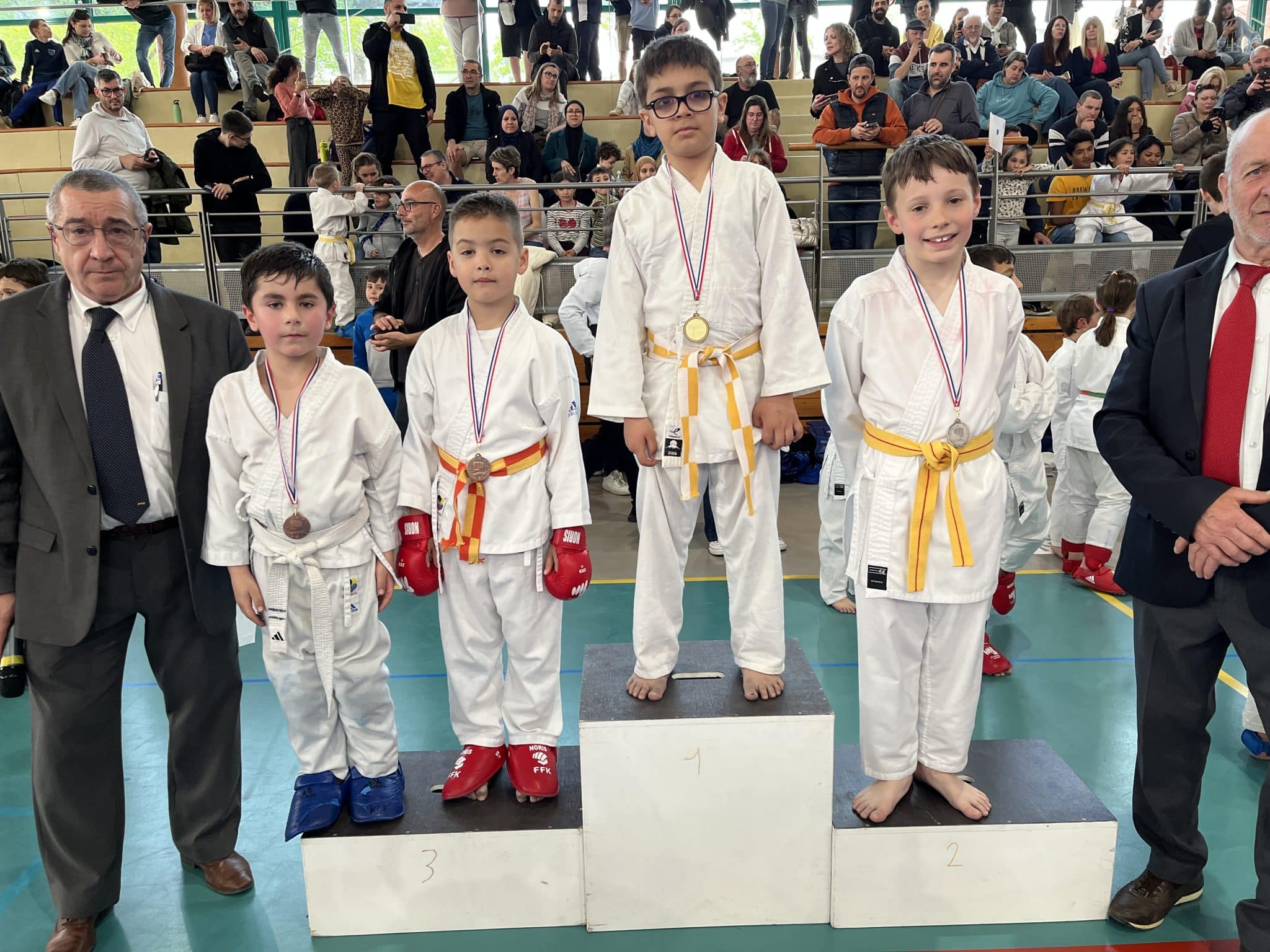Podium-2-CSKO Karaté