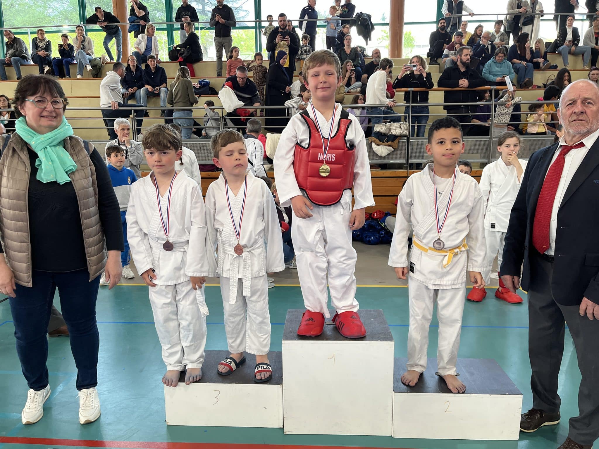Podium-2-CSKO Karaté