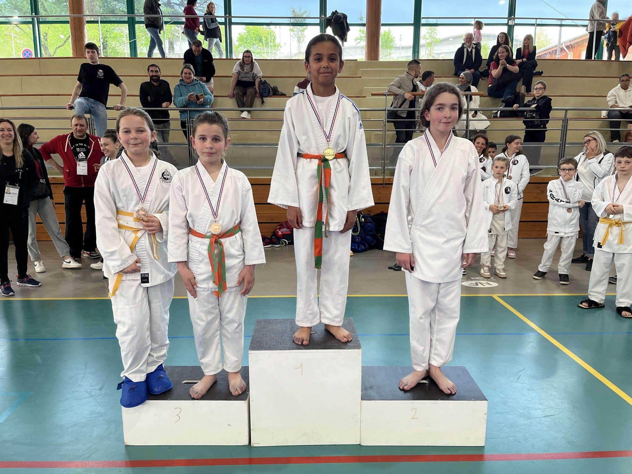 Podium-2-CSKO Karaté