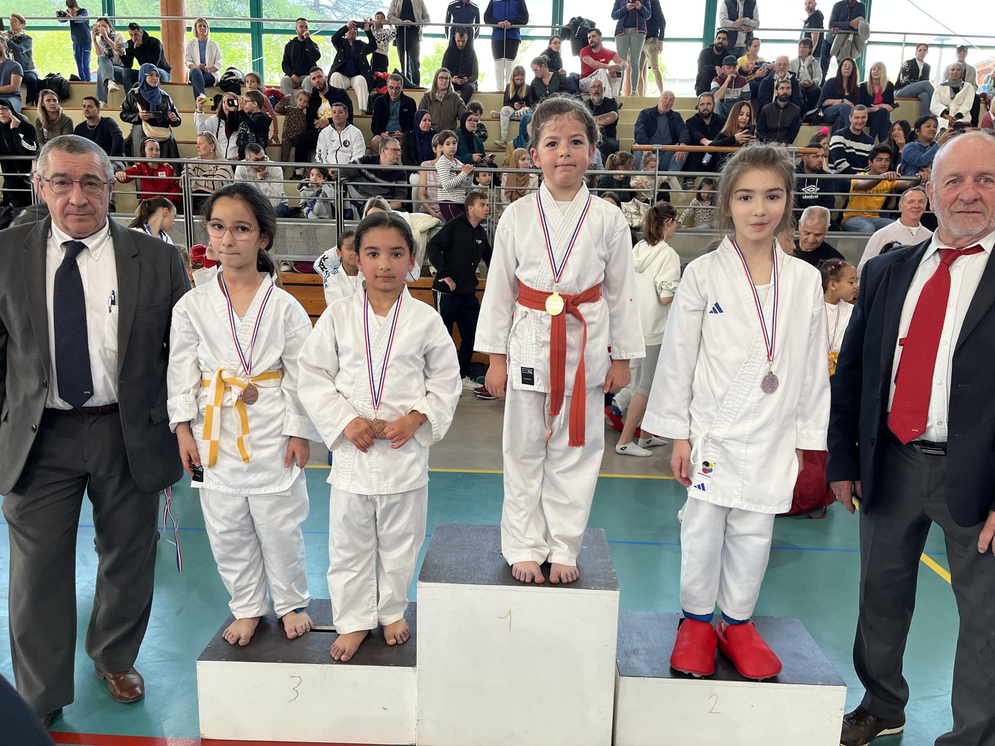 Podium-2-CSKO Karaté