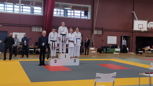 Podium-2-CSKO Karaté